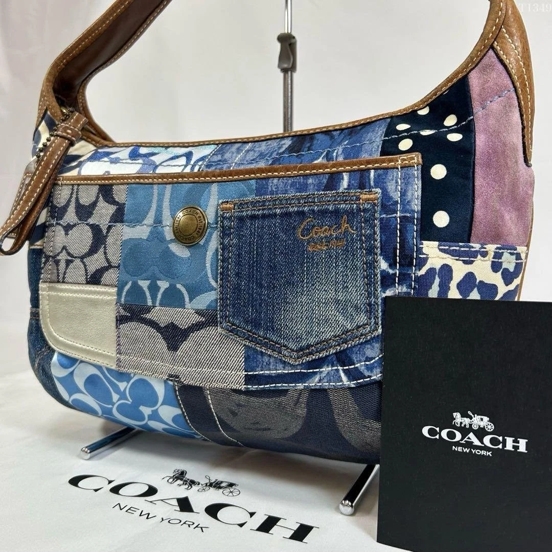 Coach Hobo Handbags & Bags Denim Exterior for Women for sale - eBay