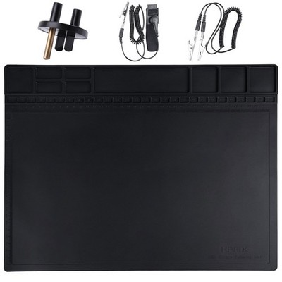 Premium Heat Resistant 932°F Anti Static Mat, HPFIX ESD Mat with Grounding