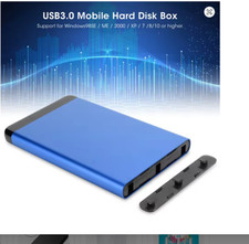 Portable 2.5" SSD/HDD Hard Disk Box SATA Mobile Enclosure for Laptop PC