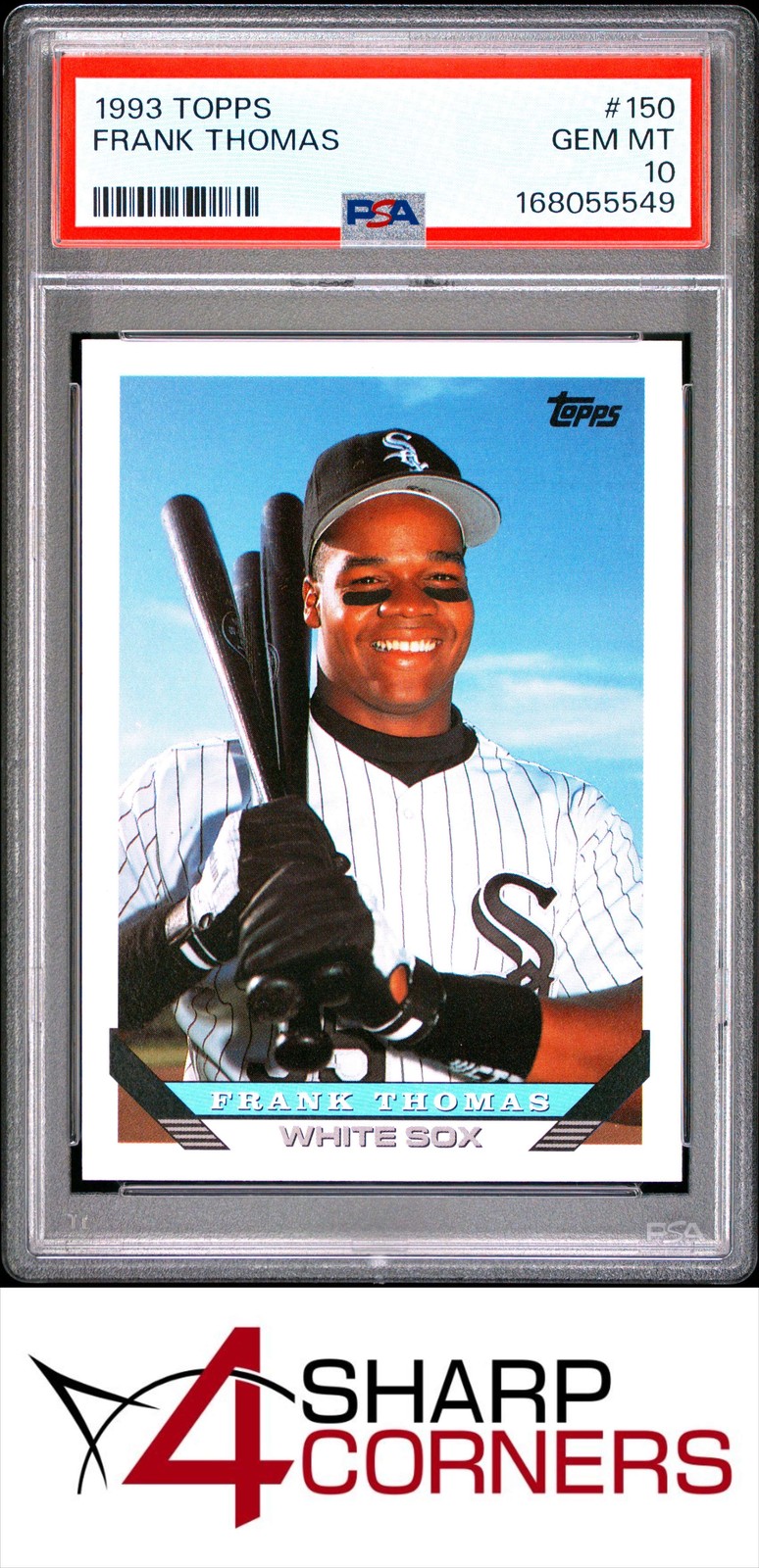 1993 TOPPS #150 FRANK THOMAS WHITE SOX HOF PSA 10