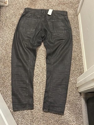 G-Star RAW Moto Cross 3D Zip Slim Jeans 36x32. NWT
