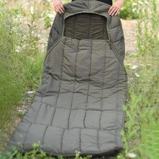 Sleeping Bag Giant up to -10 with fleece lining on synthetic winterizer💙💛