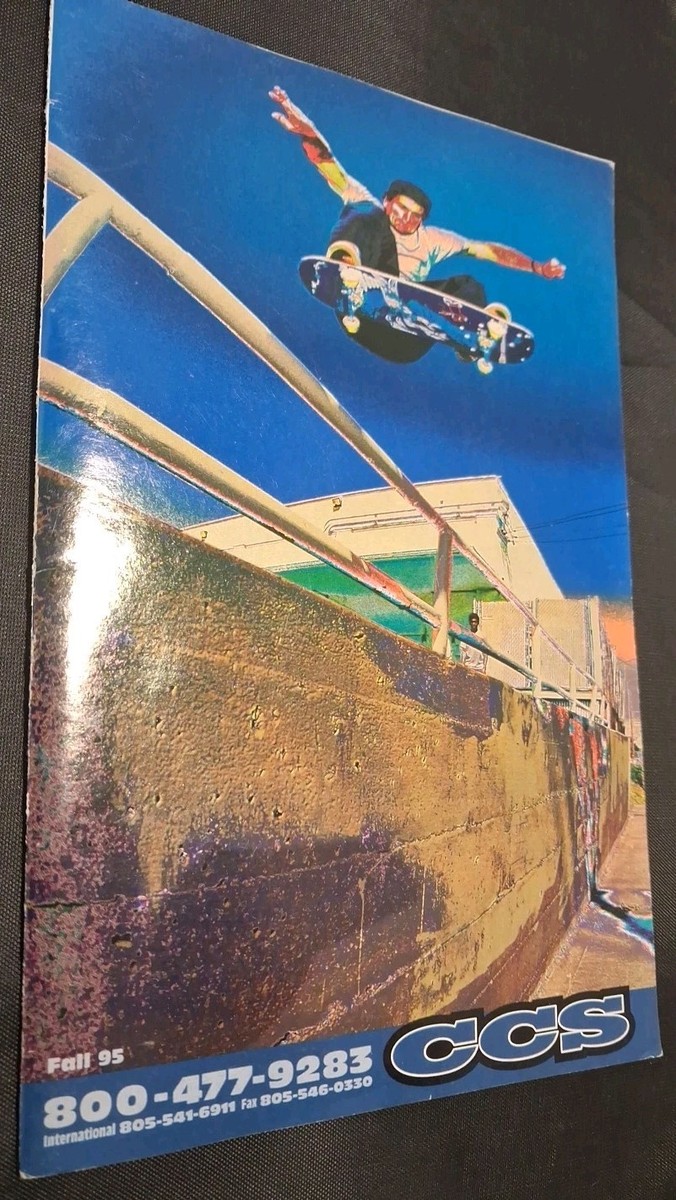 Vintge Fall 95 CCS California Cheap Skate Skateboard Catalog Laban