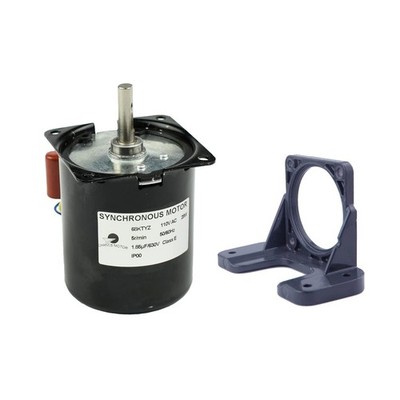 68KTYZ 110V 5RPM Reversible Reduction Motor 72Kgf.cm Metal Gear Geared