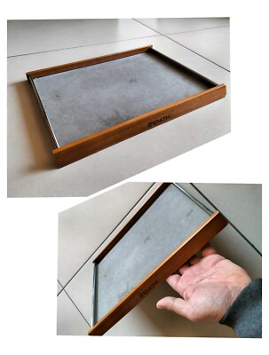 ZENITH VINTAGE WATCH TRAY DISPLAY HOLDER EXPOSITOR UHREN UHRENTABLETT 35x25