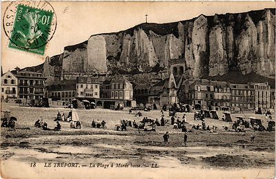 AK Le TRÉPORT-La Plage a Ebbe (348205)