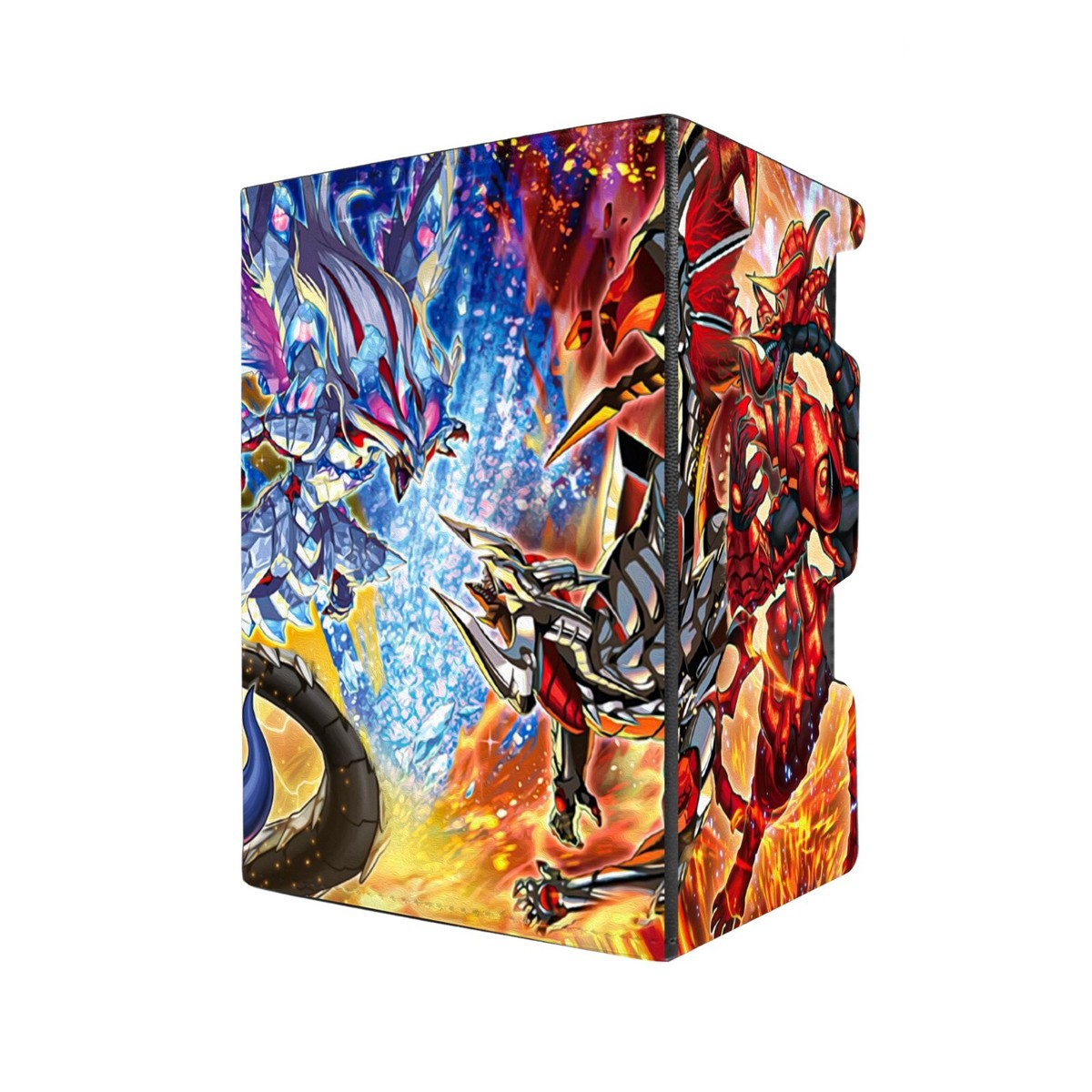 Branded Fusion Deck Box - Holds 100 Double Sleeved & Cards Dice Tray - Yugioh | eBay Branded Fusion Deck Box - Holds 100 Double Sleeved & Cards Dice Tray - Yugioh | eBay
