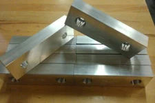 5 PACK 6 x 2 x 1" Reversible Aluminum Soft Jaws for 6" Kurt 6X2X1 (10 JAWS) 