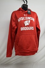 NEW Women's Under Armour Wisconsin Badgers Hoodie Size Medium