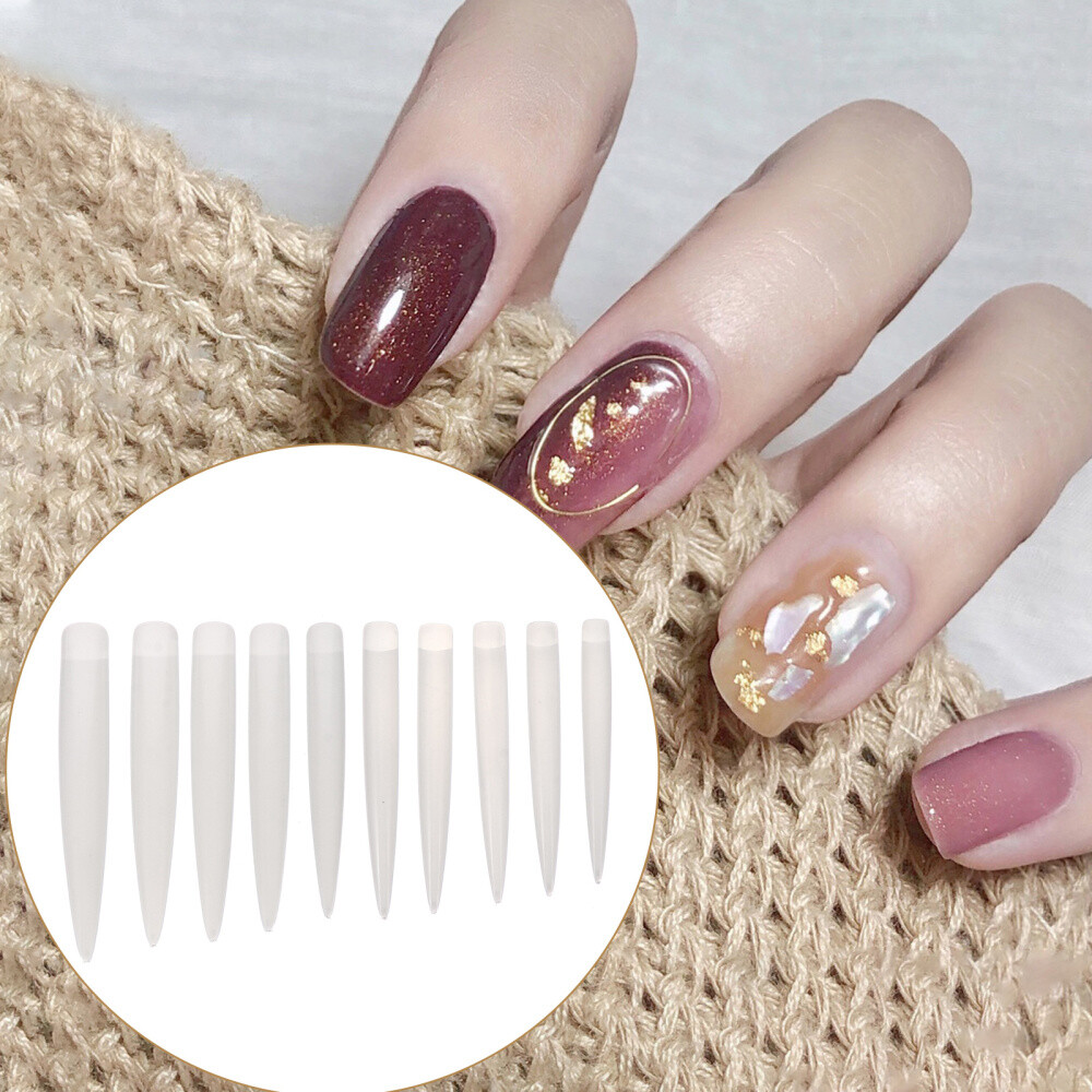 120PCS White Decor Nail Tips for DIY Nail Art eBay