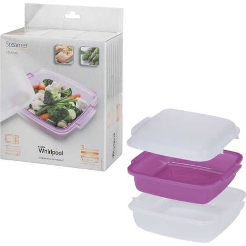 Whirlpool Steamer per Il Microonde Salutare Cucinare Pasta Riso Veg  C00334697 | eBay
