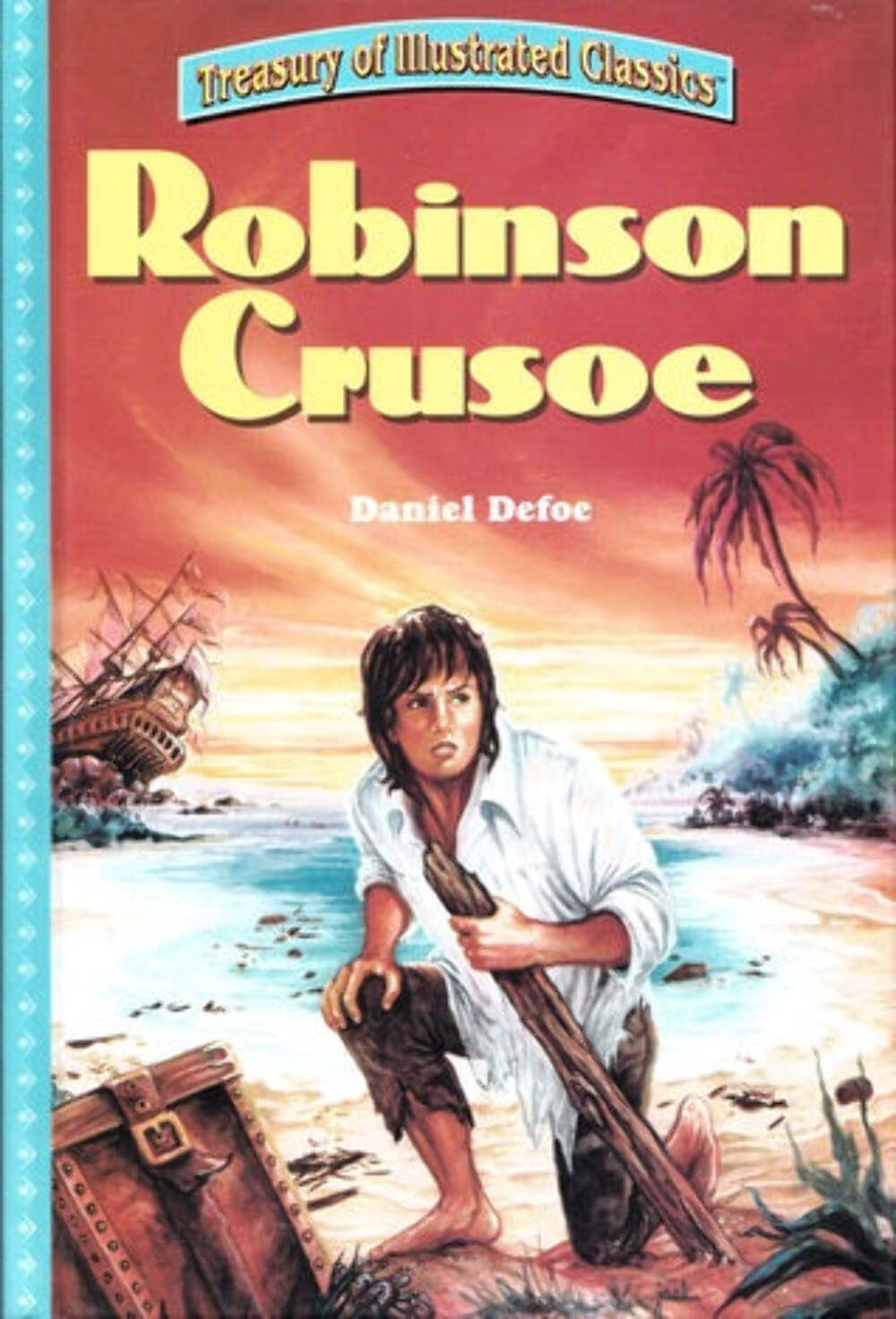 Robinson Crusoe by Daniel Defoe (Illustrated Classics) HARDCOVER VERY ...
