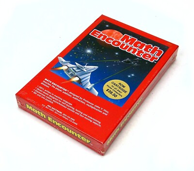MATH ENCOUNTER sealed als Cart Steckmodul für Atari 8-Bit