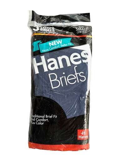 Rare Vintage 90's Hanes Men's classic White Briefs Comfort Flex