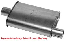 Dynomax Performance Thrush Turbo Muffler 3.25 X 7.75 2 Id - Od Offset Center Dynomax Performance Thrush Turbo Muffler 3.25 X 7.75 2 Id - Od Offset Center