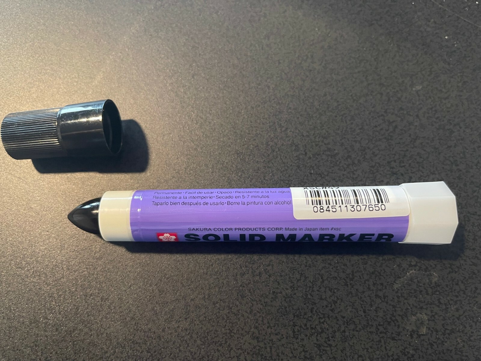 Sakura Solid Black Paint Marker Mean Streaks  Art Supplies 