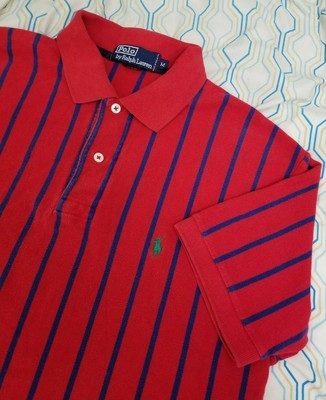 horizontal striped polo