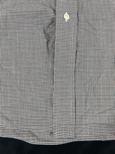 Ralph Lauren Blake Mens Gray Plaid Long Sleeve Button Up Shirt M (oversized) - Picture 11 of 13