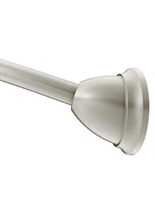 Moen Magnetix 57-60” Adjustable Tension Single Curve Shower Rod MDN2170BN