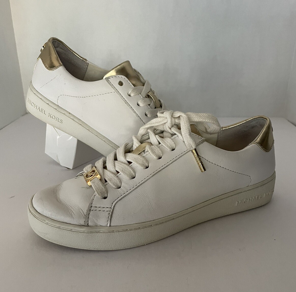 Athletic Shoes Michael Kors Slip On Sneakers White Michael Kors