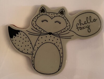 New Stampin Up Hello Foxy Rubber Stamp Fox Cute Face Animal Happy Funny HTF