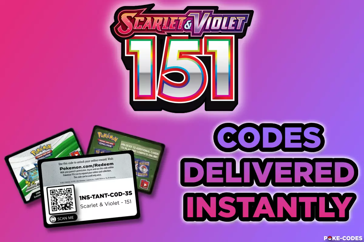 Scarlet & Violet 151 - Pokemon TCG Codes