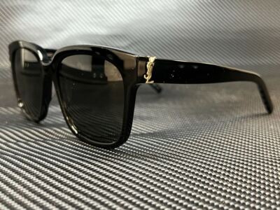 SAINT LAURENT SL M40 003 Black Square Women's 54 mm Sunglasses