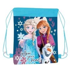 Disney Frozen Swimming Bag Princess PE Drawstring Blue Purple (UK)