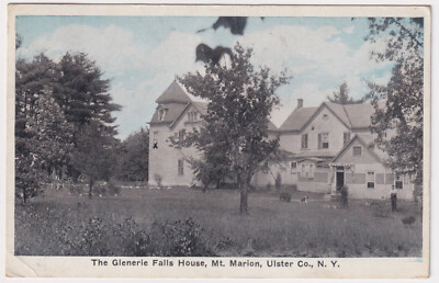 USA Echtfoto AK The Glenerie Falls House, Mt. Marion, Ulster Co., N.Y. 1934
