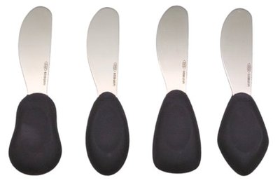 4 Cocktailmesser mit Softgriff