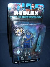 Roblox Cythrex The Darkened Cyborg Knight New in Package Jazwares Robo368