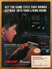 1989 Batman Nintendo NES Vintage Print Ad/Poster Burton Keaton Video Game Art