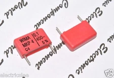 10pcs - WIMA MKP4 0.1uF (0,1µF 100nF) 400V 5% pitch:15mm Capacitor