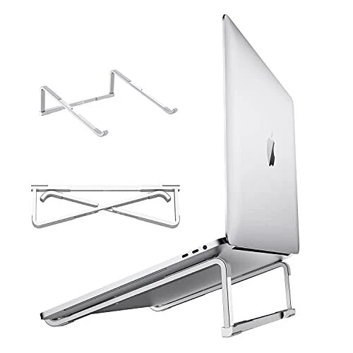 Laptop Stand for Desk - Adjustable Foldable Lightweight Aluminum Laptop Laptop Stand for Desk - Adjustable Foldable Lightweight Aluminum Laptop