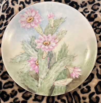 Rosenthal Selb Bavaria Hand Painted & Signed  Coor or Cook  Porcelain Plate 8.5 