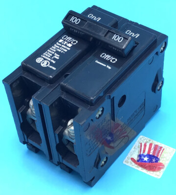 #ad New ORIGINAL Circuit Breaker Eaton Cutler Hammer BR2100 100 Amp 2 Pole 120 240V $44.99