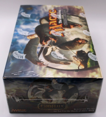 magic the gathering conflux booster box MAGIC THE GATHERING CONFLUX BOOSTER BOX Brand New *Factory Sealed*