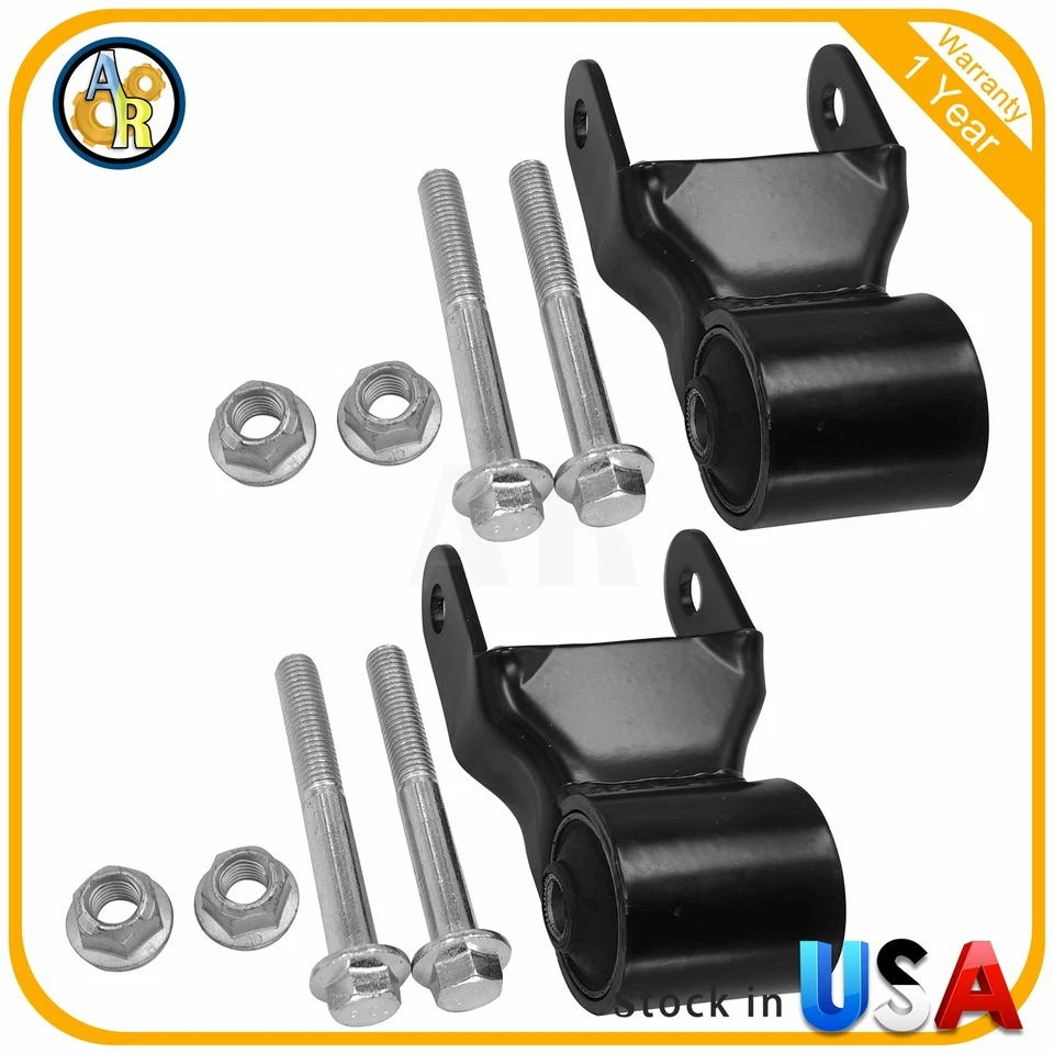 Manilha de mola de folha 2 peças para 1996-2020 Chevrolet Express 3500 Express 4500 - Imagem 2 de 3