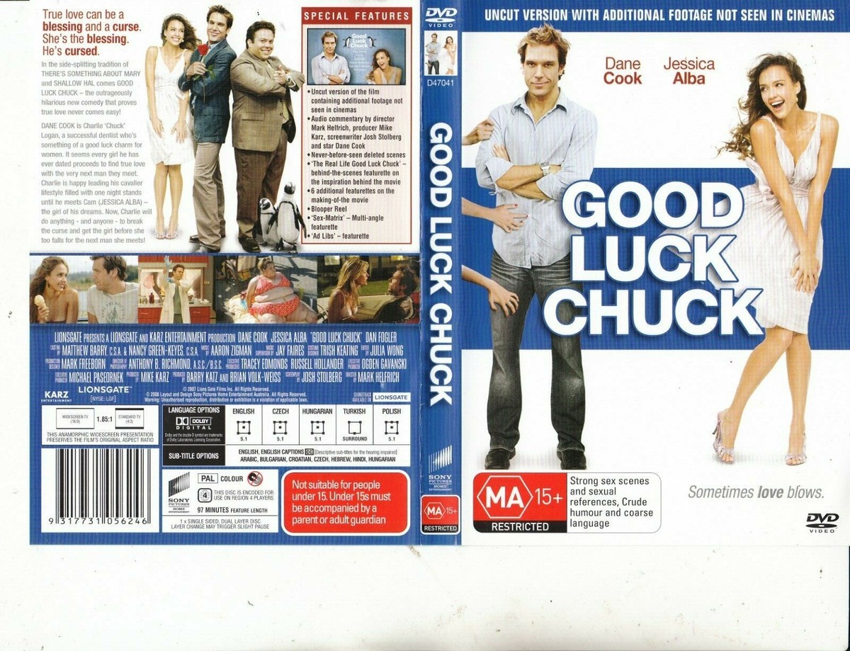 B*d様 GOOD LUCK!! DVD-BOX Good Luck Chuck [Blu-ray] - MINT condition - ED22-208 | eBay