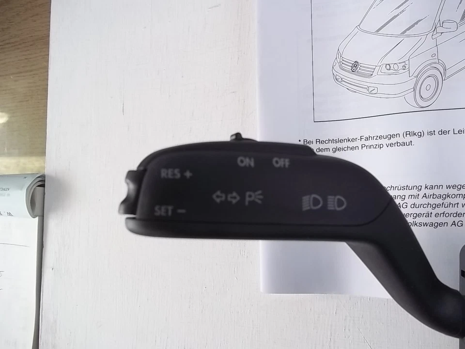 VOLKSWAGEN TRANSPORTER T5 03-15 - CRUISE CONTROL KIT - COMPLETE - GENUINE NEW - Image 3 of 3