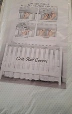 Crib Rail Covers  Vacuum Sealed And Ready To Go. Color: verde menta clarito 