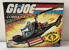 Vintage GI Joe Cobra FANG Gyrocopter -   BOX ONLY   - 1983 Hasbro Original ARAH