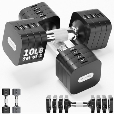 20LBS 40LBS 50LBS Dumbbells Adjustable Dumbbell Set of 2, Hand Weights for