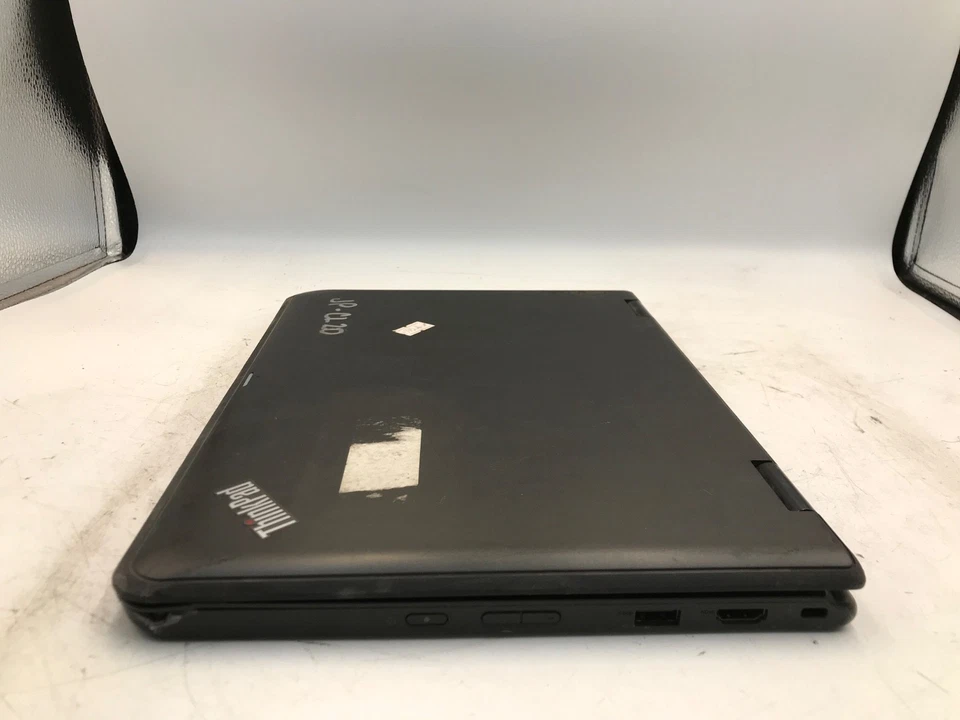 Lenovo ThinkPad ChromeBook Intel Celeron 11" NO HDD -BOOTS/MISSING BEZEL  -MZ - Image 3 of 4