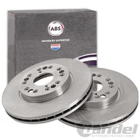 2X A.B.S. Bremsscheiben 275Mm Vorne Passend FüR Lexus LS