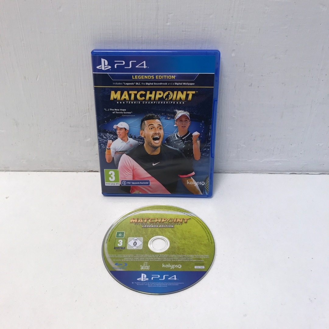 Matchpoint Tennis Championships Legends Edition PS4 Game