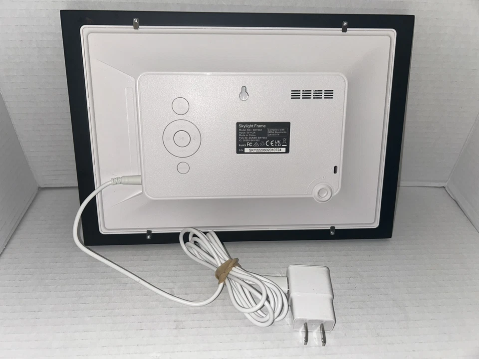 Skylight Digital Picture Frame 10 Inch Original Power Cable Reset To Factory Set - Image 4 of 4