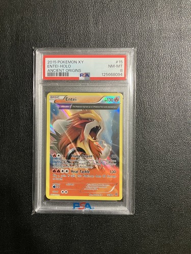 Entei graded PSA 8 for sale on eBay