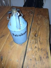 Alte Emaille Petroleumkanne Ölkanne Tankstelle Reklame Shell Esso Aral BP Gulf