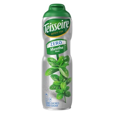 Teisseire Sirup Zero Grüne Minze 600ml für Cocktails (1er Pack)